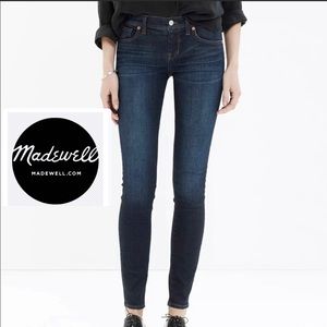 NEW Madewell Skinny Skinny Jeans in Waterfall Wash